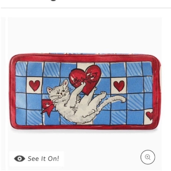 Brighton NWT Love Sparkle Canvas Tote Bag - Picture 9 of 10